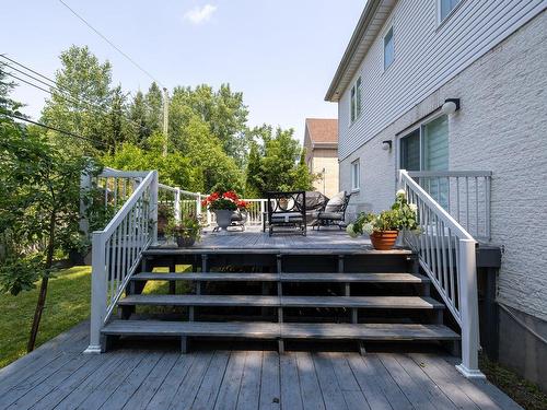 Terrasse - 188 Rue Sidney-Cunningham, Beaconsfield, QC - Outdoor With Deck Patio Veranda With Exterior