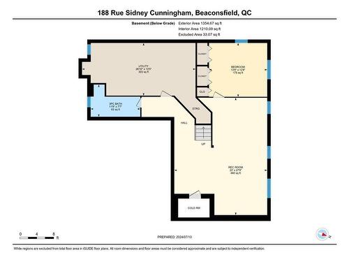 Plan (croquis) - 188 Rue Sidney-Cunningham, Beaconsfield, QC - Other