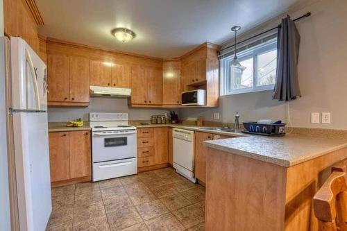 Cuisine - 18  - 20 Rue Coderre, L'Épiphanie, QC - Indoor Photo Showing Kitchen With Double Sink