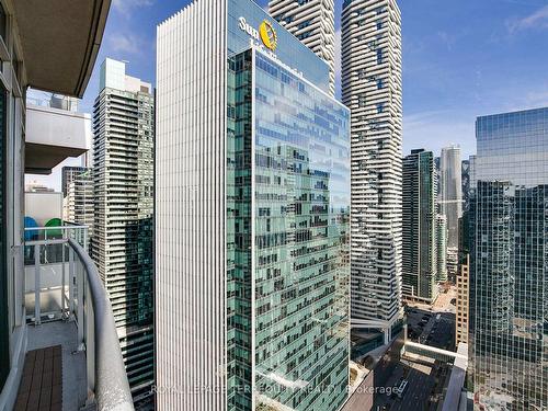 3604-8 York St, Toronto, ON - Outdoor With Balcony With Facade