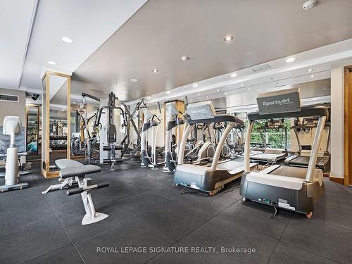 704-20 Gothic Ave, Toronto, ON - Indoor Photo Showing Gym Room