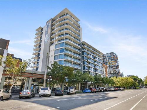 308-845 Yates St, Victoria, BC - Outdoor With Balcony With Facade