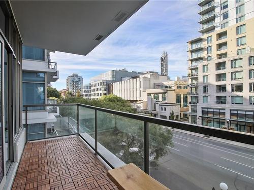 308-845 Yates St, Victoria, BC - Outdoor With Balcony With Exterior