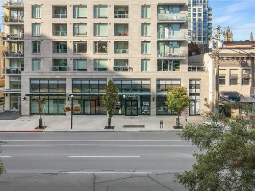 308-845 Yates St, Victoria, BC - Outdoor With Balcony With Facade