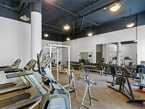 308-845 Yates St, Victoria, BC - Indoor Photo Showing Gym Room