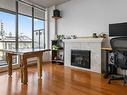 308-845 Yates St, Victoria, BC  - Indoor With Fireplace 