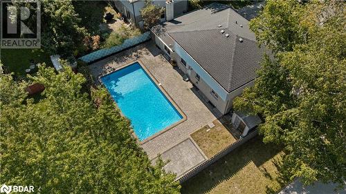 75 Marshall Street, Barrie, ON - Outdoor With In Ground Pool