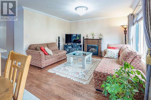 27 William Stark Road, Whitchurch-Stouffville, ON - Indoor Photo Showing Living Room With Fireplace