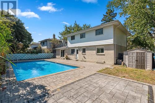 75 Marshall Street, Barrie (Allandale Heights), ON - Outdoor With In Ground Pool With Exterior