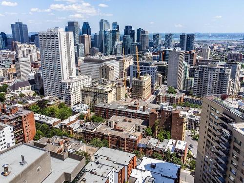 Aerial photo - 601-1575 Av. Summerhill, Montréal (Ville-Marie), QC - Outdoor With View