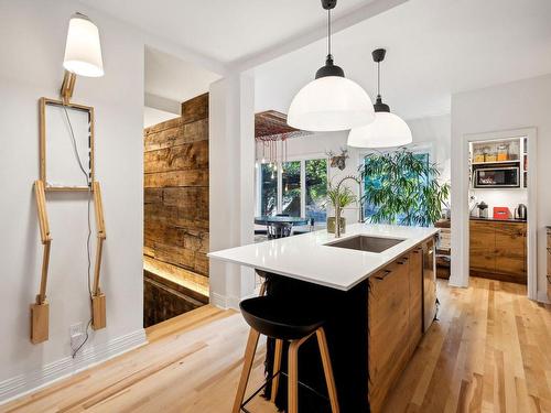 Kitchen - 5034 Rue Fabre, Montréal (Le Plateau-Mont-Royal), QC - Indoor Photo Showing Kitchen With Upgraded Kitchen