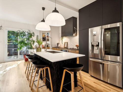 Kitchen - 5034 Rue Fabre, Montréal (Le Plateau-Mont-Royal), QC - Indoor Photo Showing Kitchen With Upgraded Kitchen