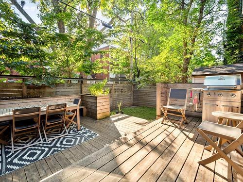 Backyard - 5034 Rue Fabre, Montréal (Le Plateau-Mont-Royal), QC - Outdoor With Deck Patio Veranda