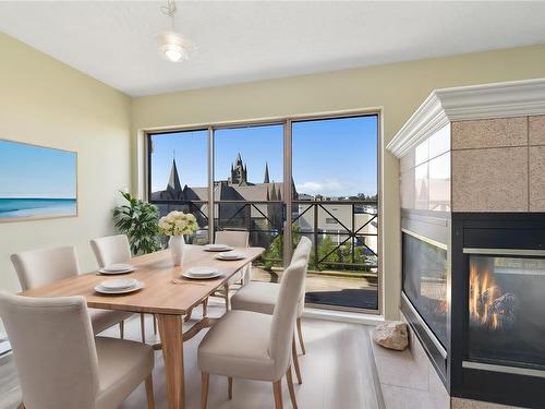 401-935 Johnson St, Victoria, BC - Indoor Photo Showing Dining Room