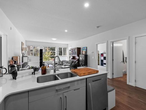 209-1880 Hugh Allan Drive, Kamloops, BC - Indoor Photo Showing Kitchen With Double Sink