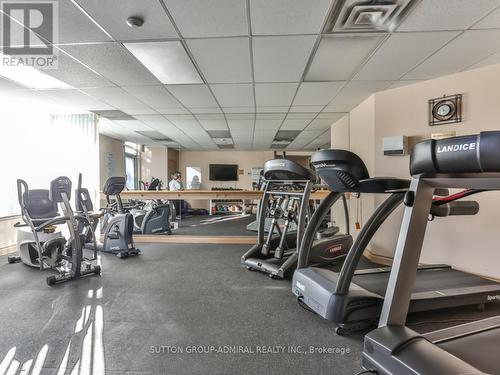 1004 - 8 Covington Road, Toronto, ON - Indoor Photo Showing Gym Room