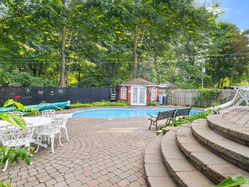 Piscine - 5612 Rue Shumack, Montréal (Pierrefonds-Roxboro), QC - Outdoor With In Ground Pool With Backyard