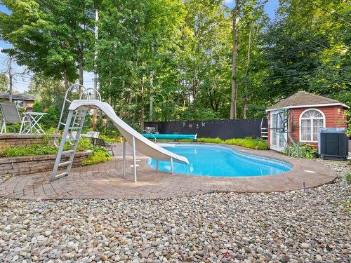 Piscine - 5612 Rue Shumack, Montréal (Pierrefonds-Roxboro), QC - Outdoor With In Ground Pool With Backyard