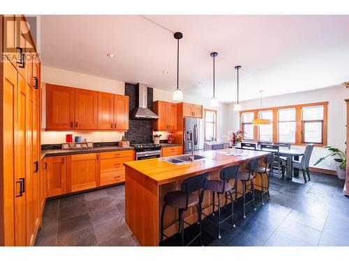 2442 Perrier  Lane, Nelson, BC - Indoor Photo Showing Kitchen With Double Sink