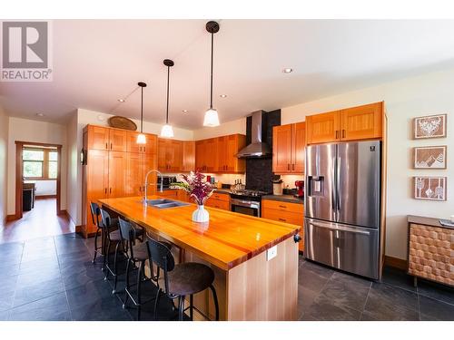 2442 Perrier  Lane, Nelson, BC - Indoor Photo Showing Kitchen With Double Sink