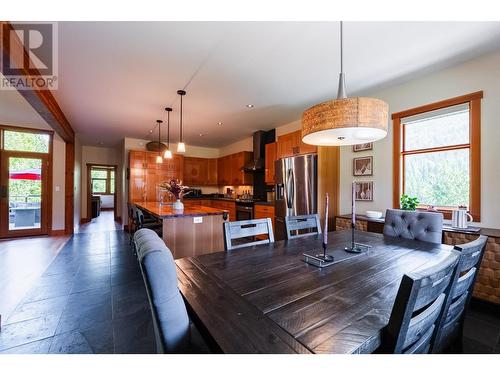 2442 Perrier  Lane, Nelson, BC - Indoor Photo Showing Dining Room