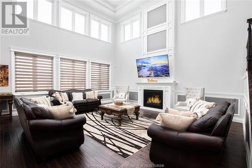 30 Augustus Court, Lasalle, ON - Indoor Photo Showing Living Room With Fireplace