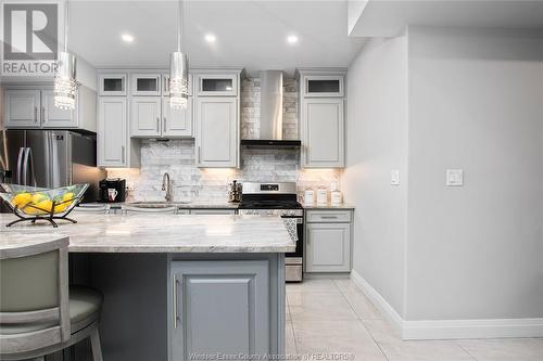 30 Augustus Court, Lasalle, ON - Indoor Photo Showing Kitchen With Upgraded Kitchen