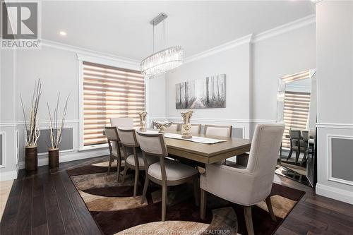 30 Augustus Court, Lasalle, ON - Indoor Photo Showing Dining Room