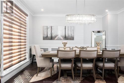 30 Augustus Court, Lasalle, ON - Indoor Photo Showing Dining Room