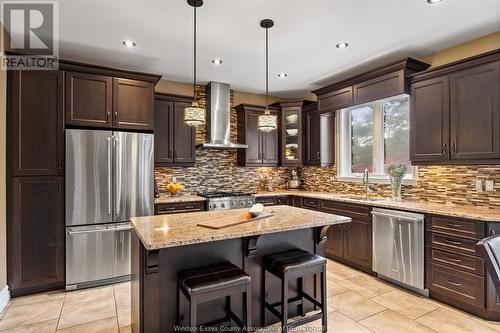 515 Huron, Lasalle, ON - Indoor Photo Showing Kitchen With Upgraded Kitchen