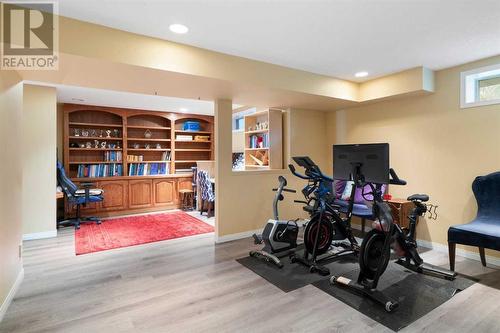 104 Christie Knoll Heights Sw, Calgary, AB - Indoor Photo Showing Gym Room