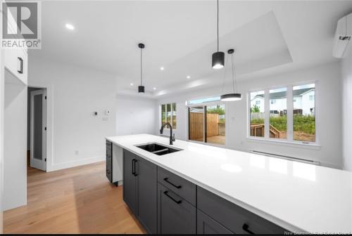 34 Vision Court, Dieppe, NB - Indoor Photo Showing Kitchen With Double Sink