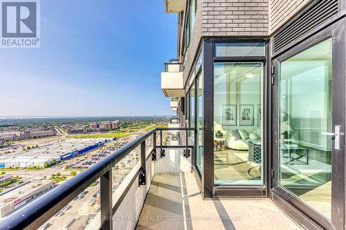 2209 - 297 Oak Walk Drive, Oakville (Uptown Core), ON - Outdoor With Balcony With View With Exterior