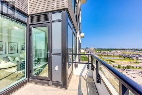 2209 - 297 Oak Walk Drive, Oakville (Uptown Core), ON - Outdoor With Balcony With View With Exterior