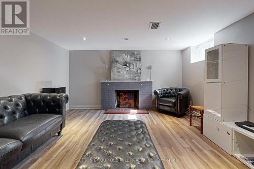 2 Bywood Drive, Toronto (Princess-Rosethorn), ON - Indoor Photo Showing Living Room With Fireplace