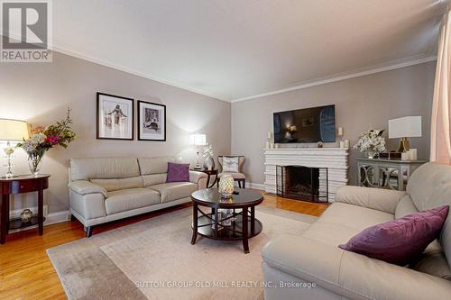 2 Bywood Drive, Toronto, ON - Indoor Photo Showing Living Room With Fireplace