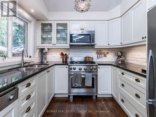 93 Drinkwater Road, Brampton, ON - Indoor Photo Showing Kitchen With Double Sink