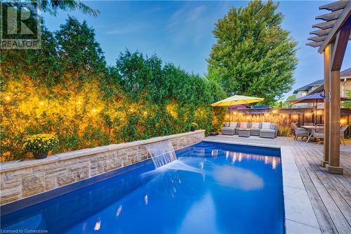 517 Larkspur Lane, Burlington, ON - Outdoor With In Ground Pool With Backyard