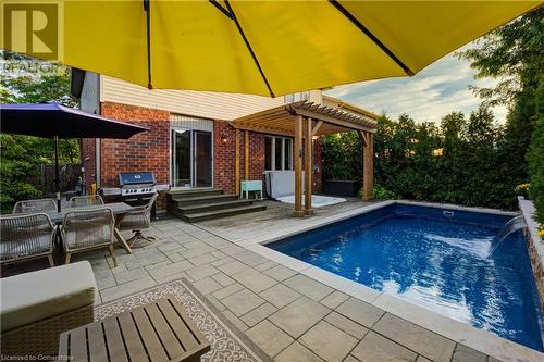 517 Larkspur Lane, Burlington, ON - Outdoor With In Ground Pool