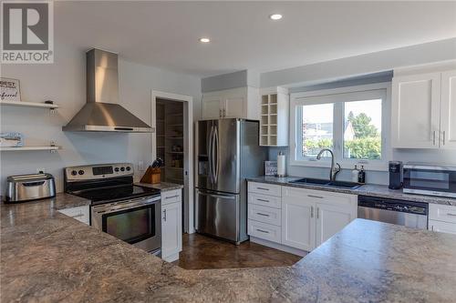 7 Berthelot Street, Blind River, ON - Indoor Photo Showing Kitchen With Double Sink