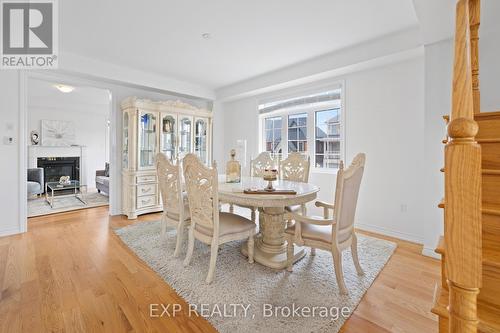 495 Queen Mary Drive, Brampton (Northwest Brampton), ON - Indoor Photo Showing Dining Room With Fireplace