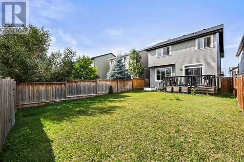 24 Copperstone Place Se, Calgary, AB - Outdoor With Deck Patio Veranda With Backyard