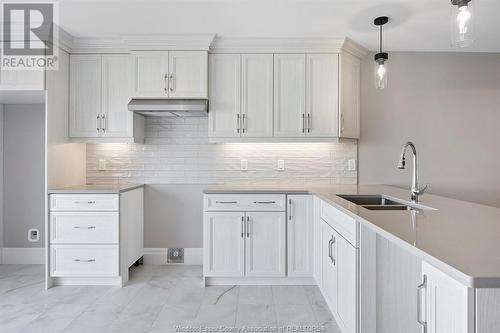 101 Peters Street, Essex, ON - Indoor Photo Showing Kitchen With Double Sink With Upgraded Kitchen