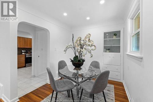 3328 Mckay Avenue, Windsor, ON - Indoor Photo Showing Dining Room