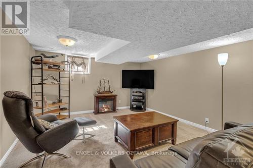 2055 Thorne Avenue, Ottawa, ON - Indoor With Fireplace