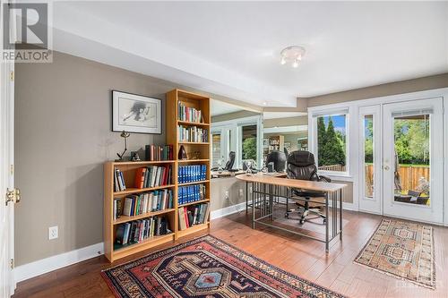 Main Level  - Bedroom used as Office/Den - 47 Robinson Avenue, Ottawa, ON - Indoor Photo Showing Office