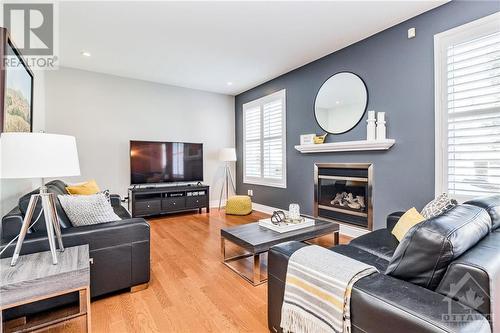 196 Willow Creek Circle, Ottawa, ON - Indoor Photo Showing Living Room With Fireplace