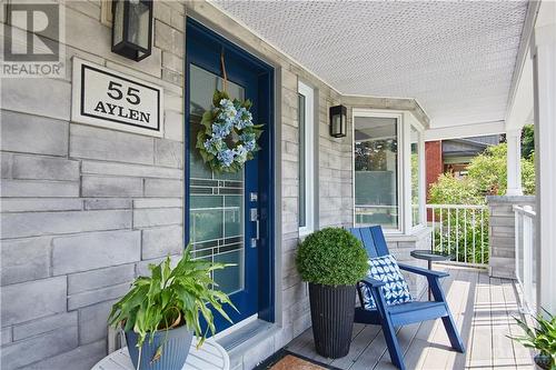 55 Aylen Avenue, Ottawa, ON - Outdoor With Deck Patio Veranda With Exterior