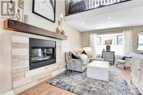 55 Aylen Avenue, Ottawa, ON - Indoor Photo Showing Living Room With Fireplace