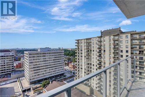 60 Frederick Street Unit# 1507, Kitchener, ON - Outdoor With Balcony With View